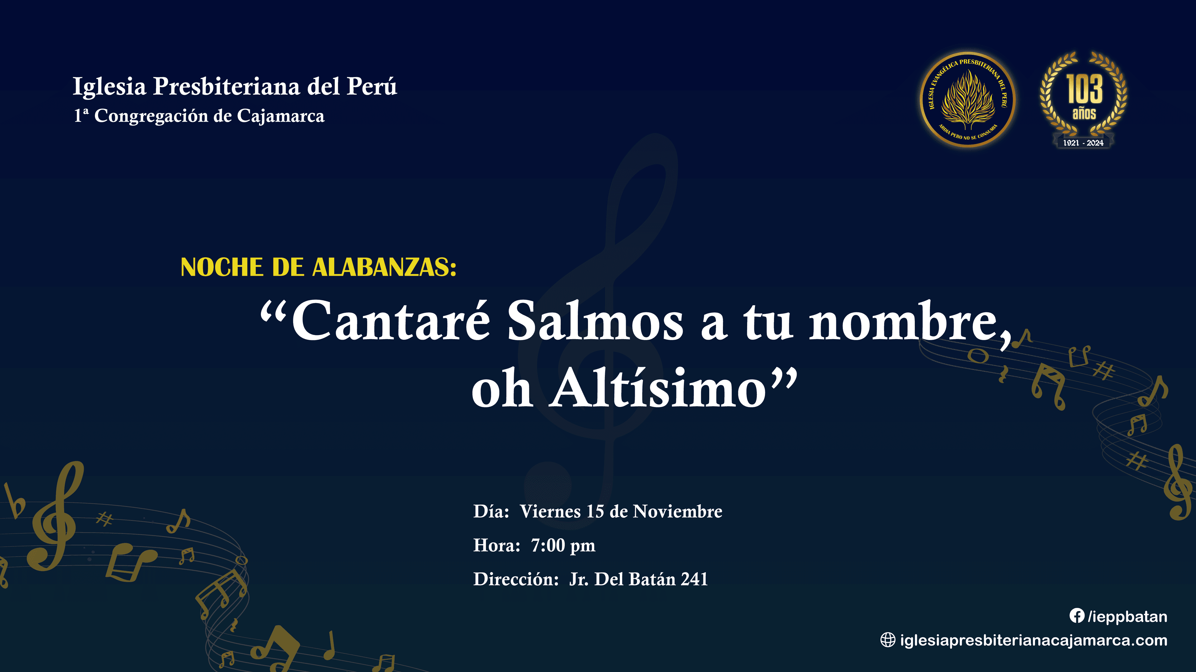 Publicación de 103 Aniversario